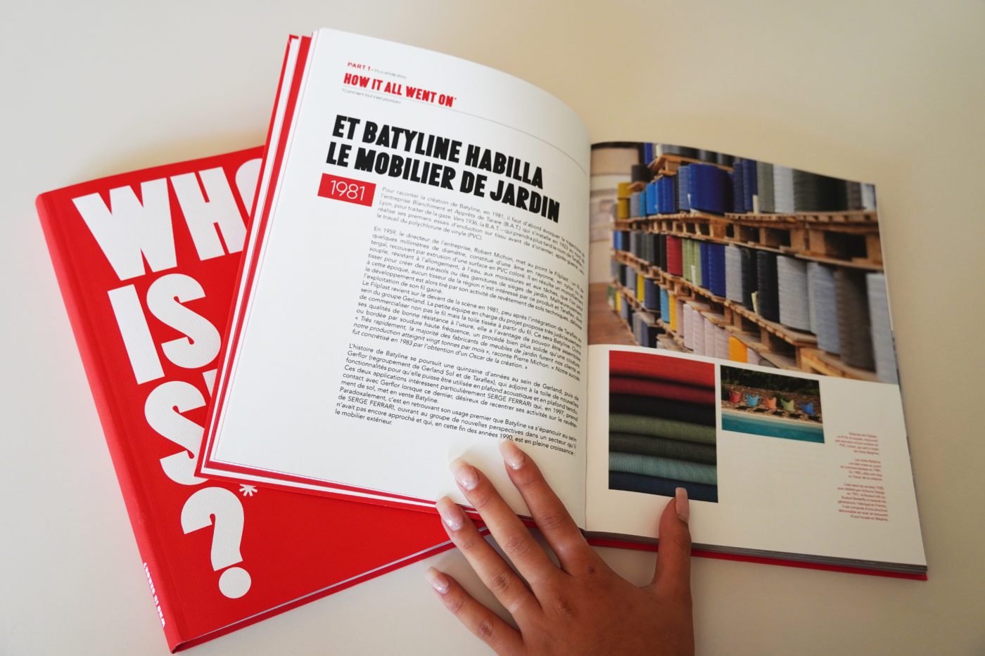 Photo du livre du groupe