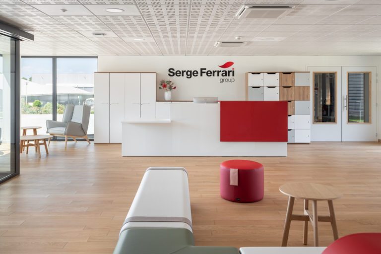 InnovationCenter, vue du hall d'entrée