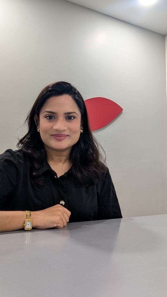 Portrait of Mimansa, Marketing and Communications Manager