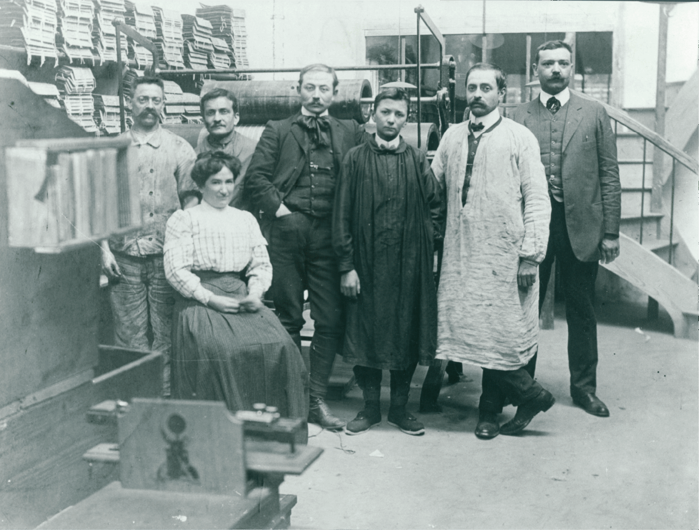 Photo 19e Siecle famille Ferrari