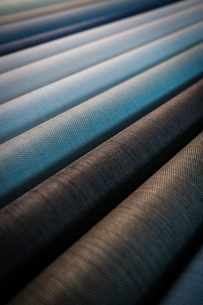 Rouleaux de toile Soltis Touch en gros plan