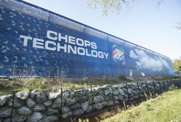 Fasada tekstylna Cheops Technology