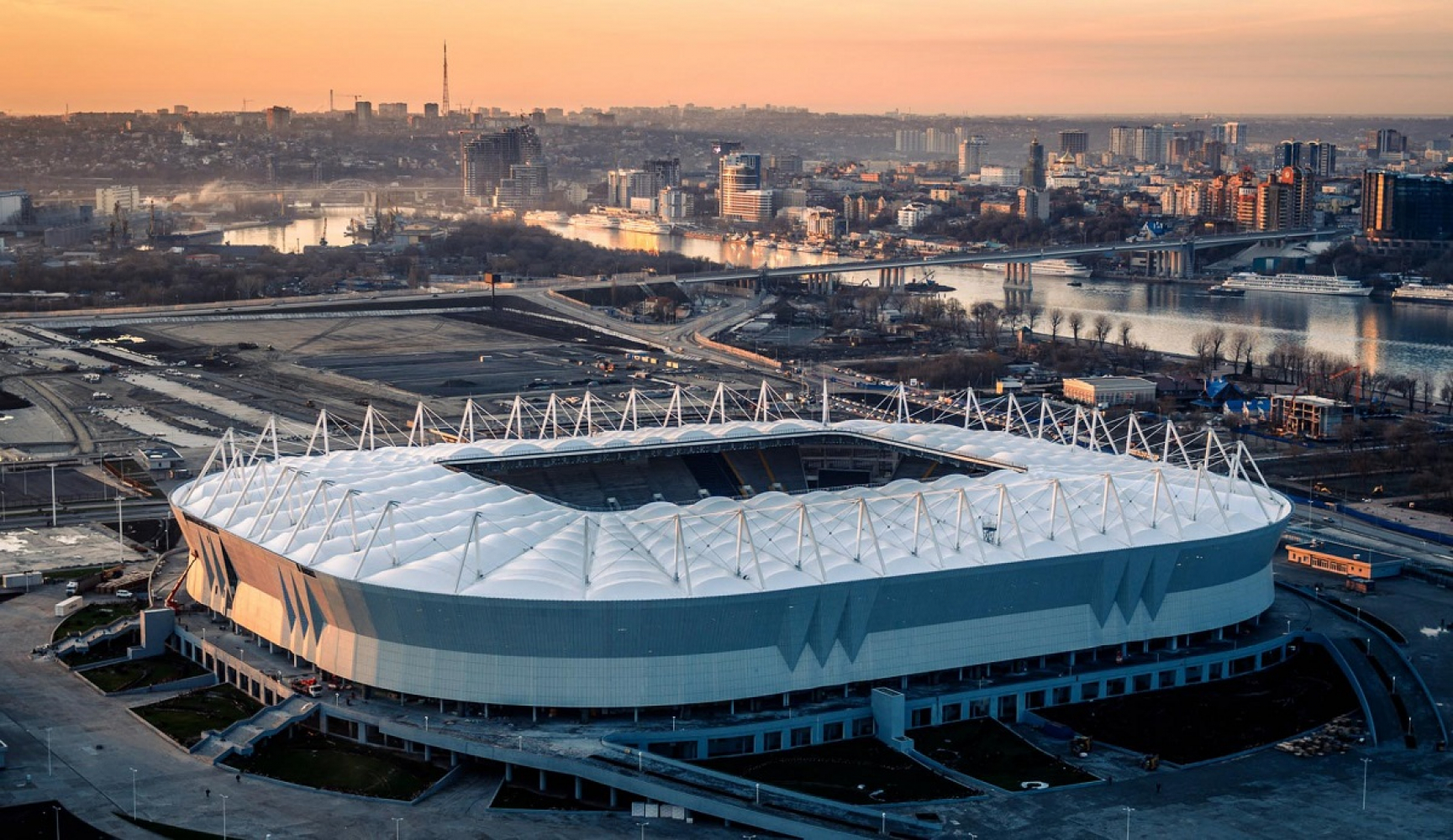 toiture du stade de Rostov