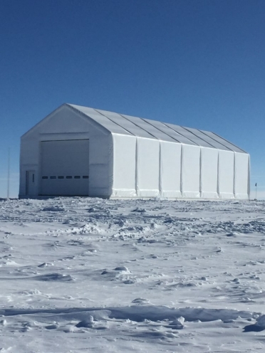 Equipment facility at National Science Foundation in Greenland