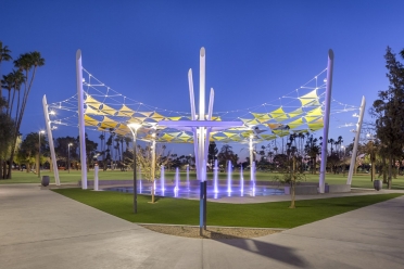International Tension Structures (ITS) completes Pioneer Park shading