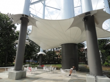 Lightweight Manufacturing at Penn State Univsity water tower shade project