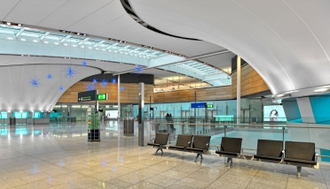 Plafond acoustique du terminal 2 de l'aéroport de Dublin