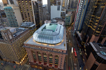Skyroof blinds at Macquarie headquarters in Sydney 