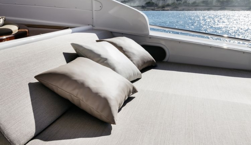 Boat bench upholstery